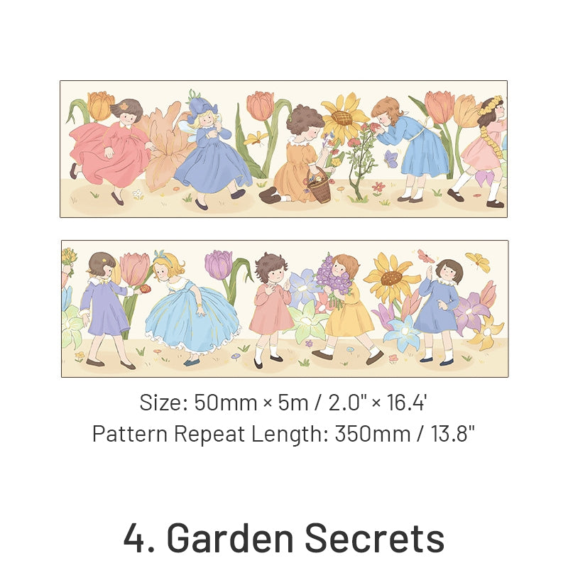 Cartoon Fairy Tale Hot Stamping Washi Tape sku-4