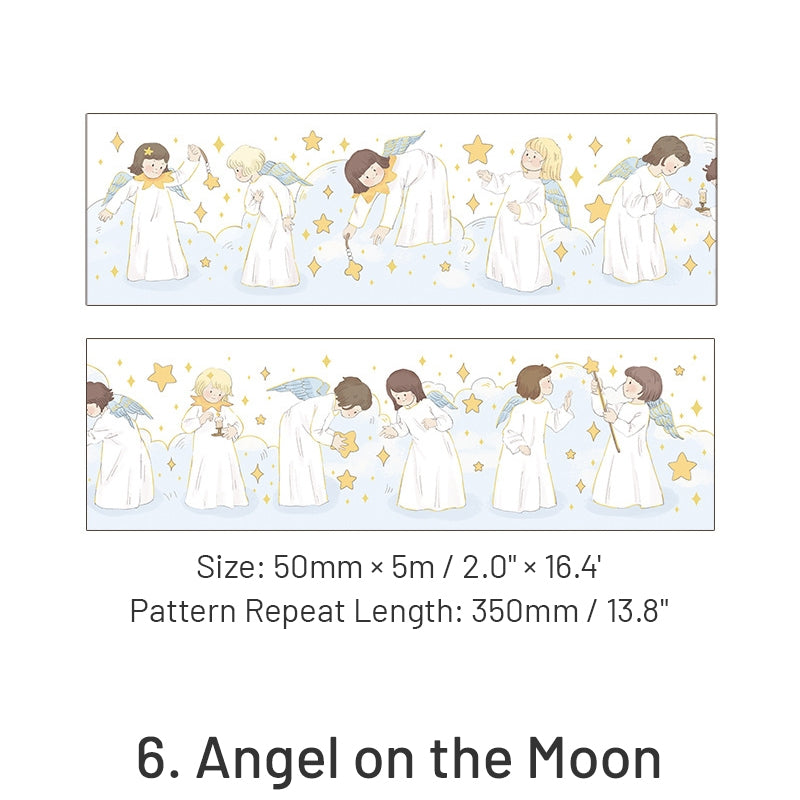 Cartoon Fairy Tale Hot Stamping Washi Tape sku-6
