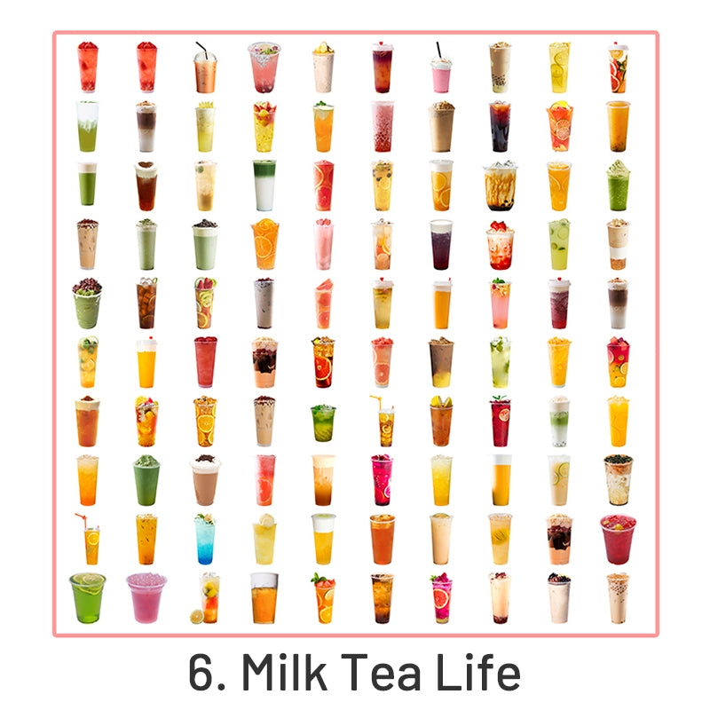 Cartoon Foods Decorative Sticker Pack sku-6