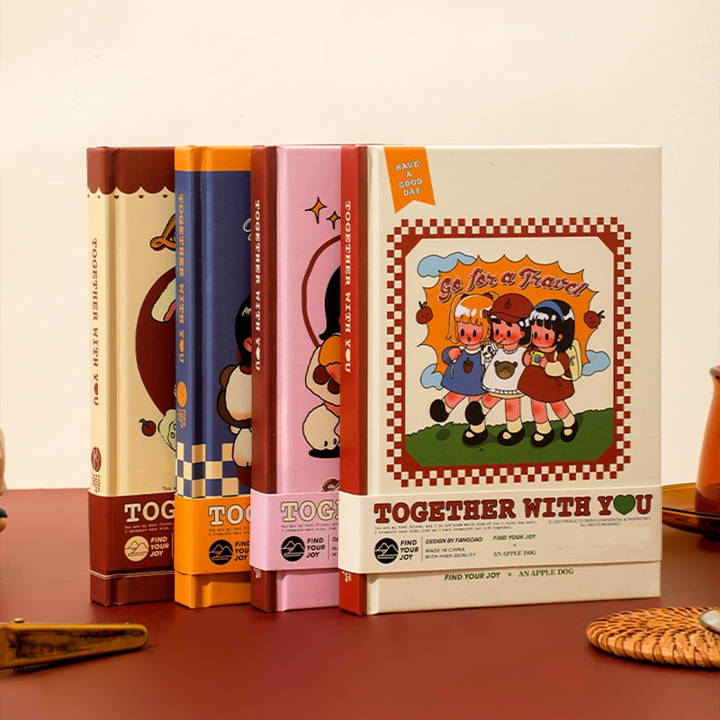 Cartoon Girl's Journey Journal Gift Box Set b