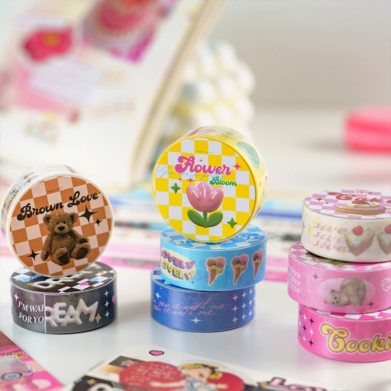 Cartoon Instagram Style Washi Tape a1