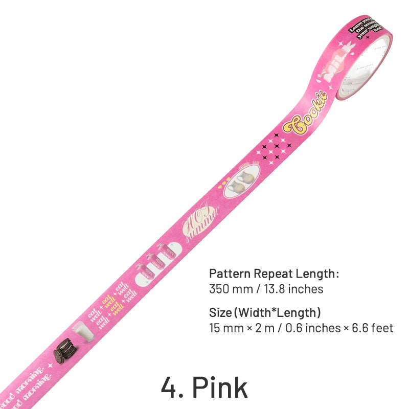 Cartoon Instagram Style Washi Tape sku-4