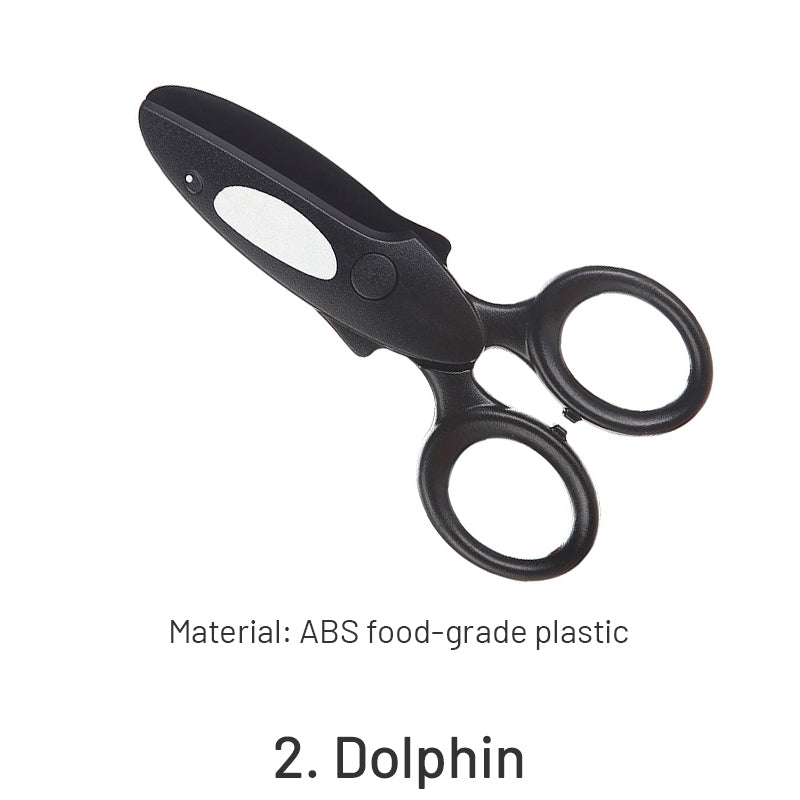 Cartoon Plastic Kid Safety Scissors sku-2