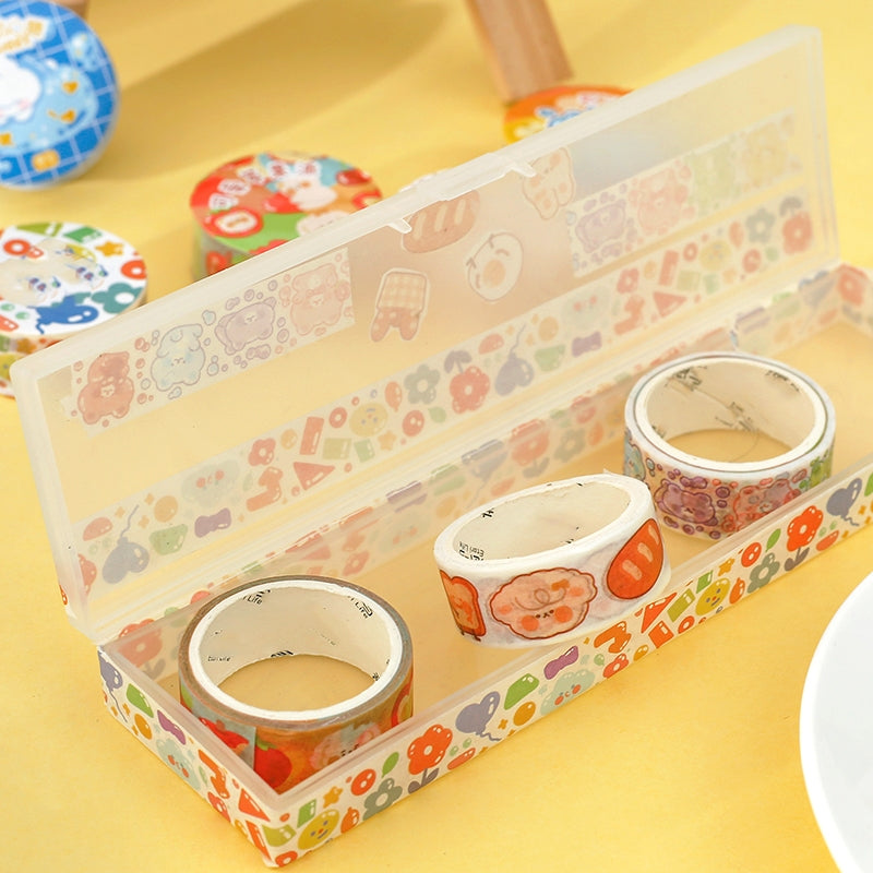 Cartoon Washi Tape - Bunny, Bubble b2