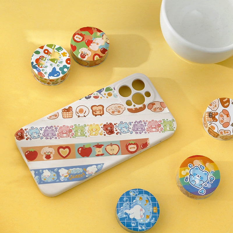 Cartoon Washi Tape - Bunny, Bubble b4