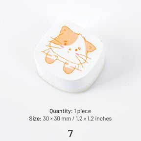 Cat and Dog Cute Cartoon Animal Shaped Rubber Stamp sku-7