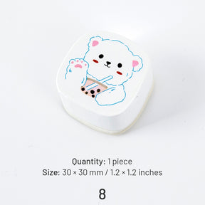 Cat and Dog Cute Cartoon Animal Shaped Rubber Stamp sku-8