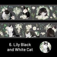 6. Lily Black and White