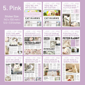 Cat Pictorial Series Cat Sticker Book sku-5