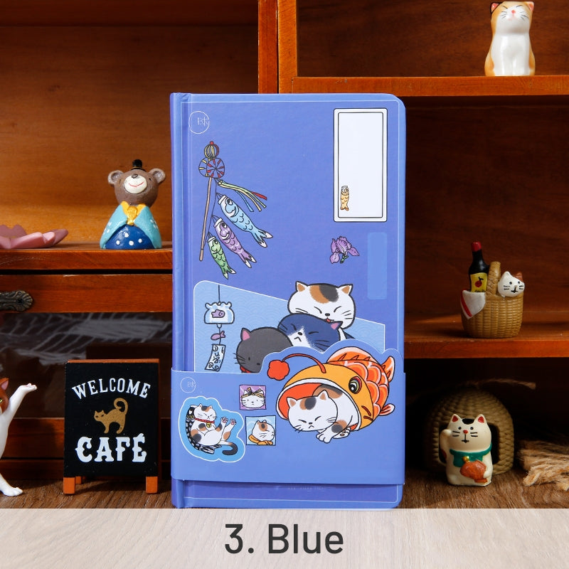 Cat Record Series Cute Cartoon Animal Journal Notebook sku-3