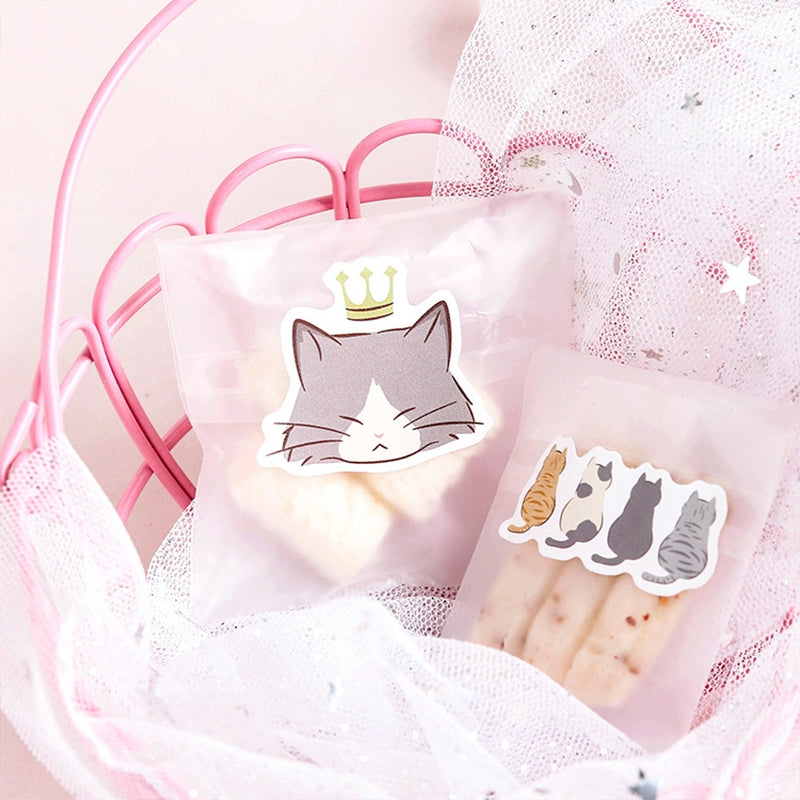 Cat-themed Cartoon Stickers b3