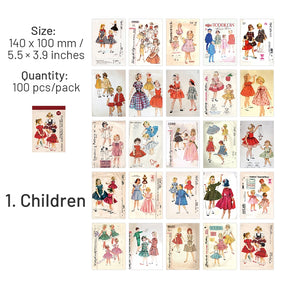 Character Costume Material Paper Book - Children's Clothing, Formal Attire, Palace, Manuscript, Dresses sku-1