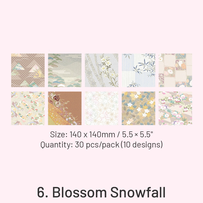 Cherry Blossom Theme Background Decorative Paper sku-6