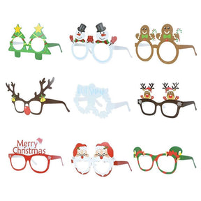 Christmas 3D Paper Glasses Material Pack c