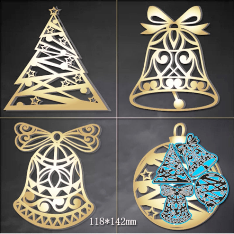 Christmas Bell Carbon Steel Crafting Dies a