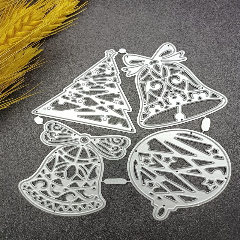 Christmas Bell Carbon Steel Crafting Dies b2