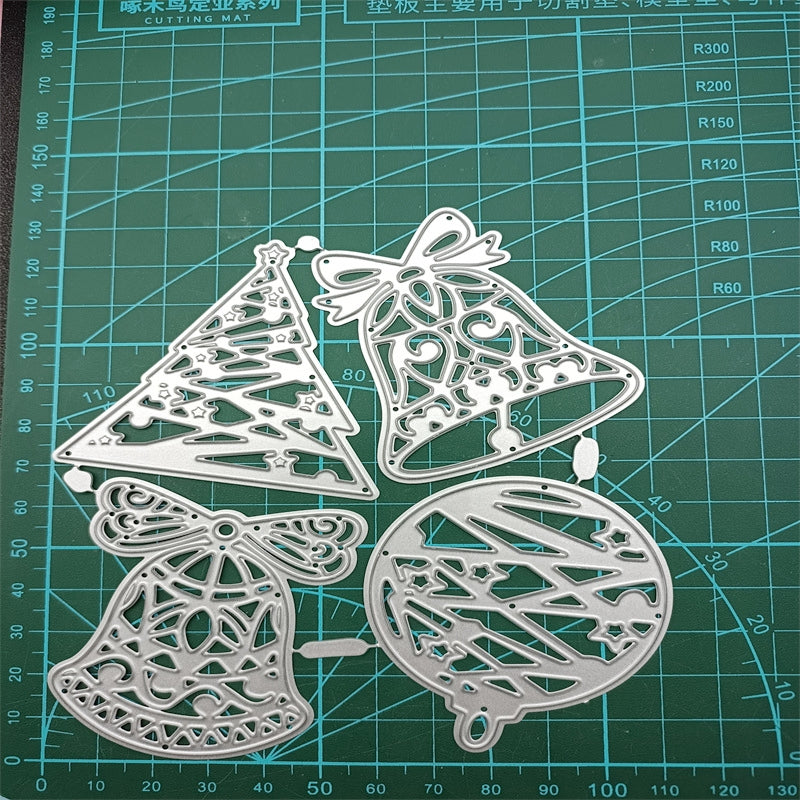 Christmas Bell Carbon Steel Crafting Dies b3