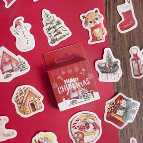 Christmas Boxed Adhesive Sticker a