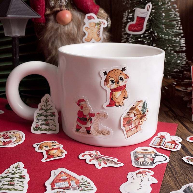 Christmas Boxed Adhesive Sticker b3