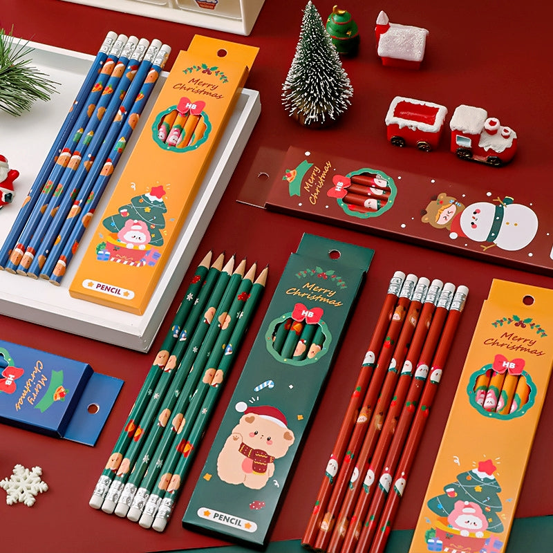 Christmas Boxed Pencil Set (6pcs) b1