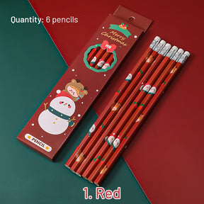 Christmas Boxed Pencil Set (6pcs) sku-1