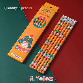 Christmas Boxed Pencil Set (6pcs) sku-3