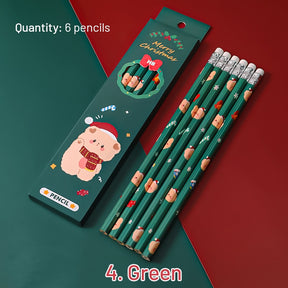 Christmas Boxed Pencil Set (6pcs) sku-4