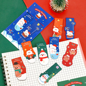 Christmas Card Magnetic Bookmarks (Set of 2) b2