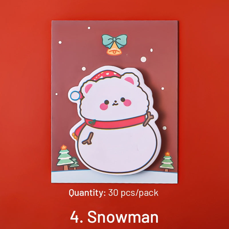 Christmas Cartoon Bear Sticky Notes sku-4