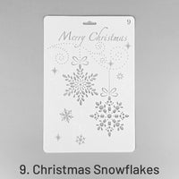 9. Christmas Snowflakes