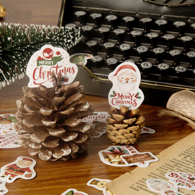 Christmas Decorative Adhesive Sticker b1