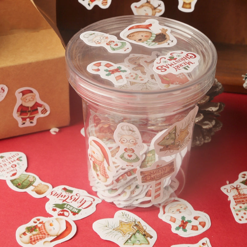 Christmas Decorative Adhesive Sticker b2