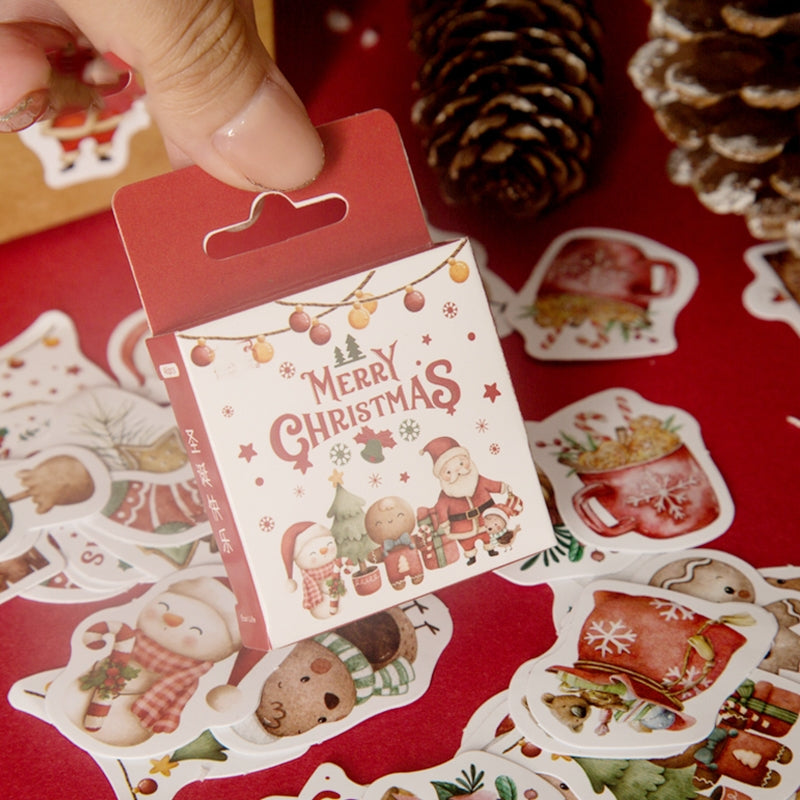 Christmas Decorative Adhesive Sticker b4