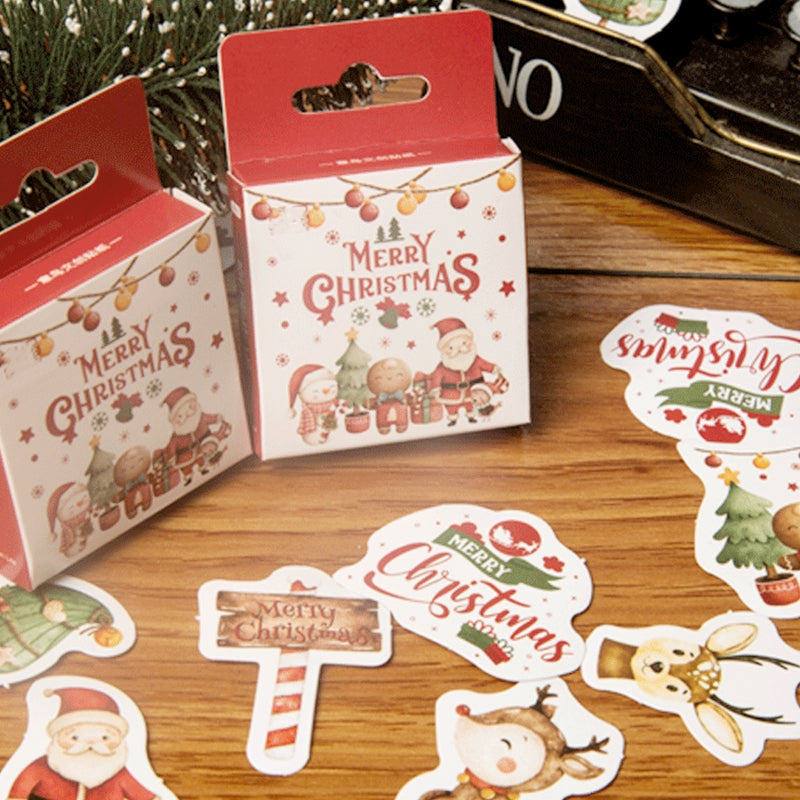Christmas Decorative Adhesive Sticker b6