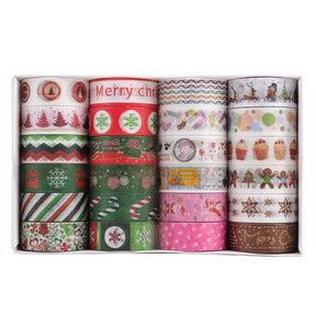 Christmas Decorative Washi Tape Set (24 Rolls) sku