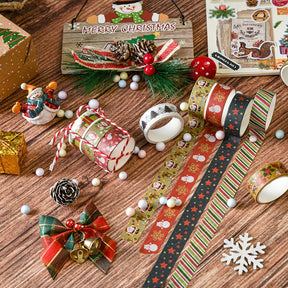 Christmas Decorative Washi Tape Set (6 Rolls) a