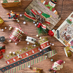Christmas Decorative Washi Tape Set (6 Rolls) b4