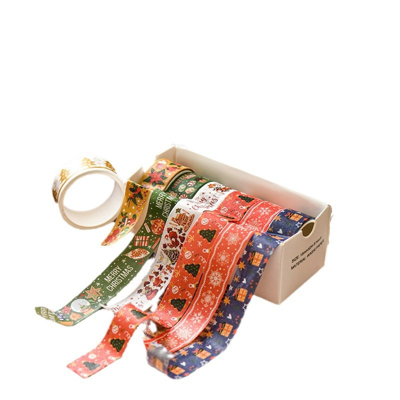 Christmas Decorative Washi Tape Set (6 Rolls) b7