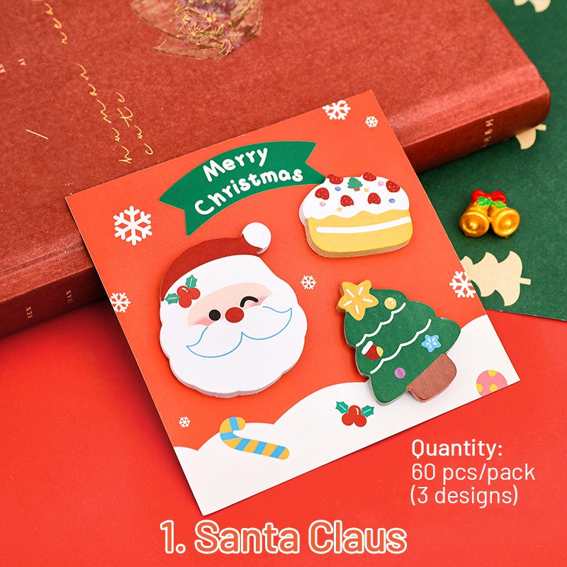 Christmas Die-Cut Sticky Note Set sku-1