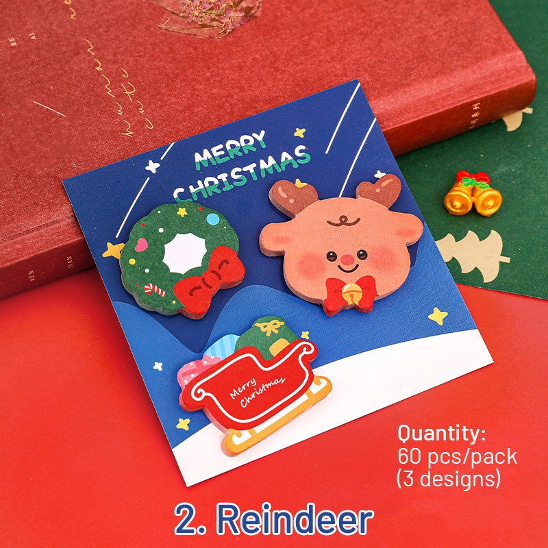 Christmas Die-Cut Sticky Note Set sku-2