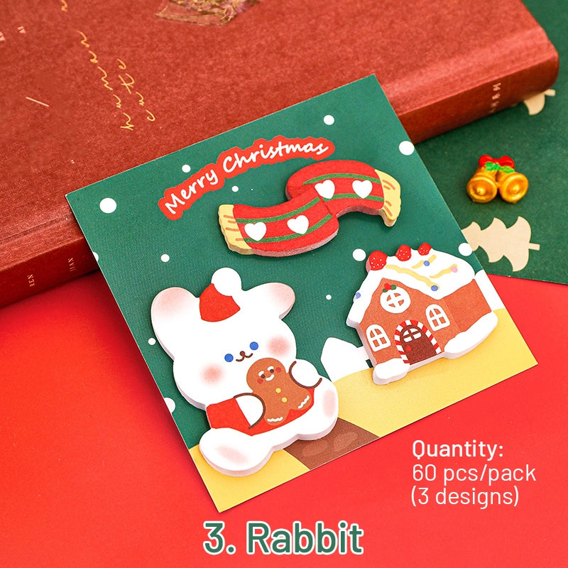 Christmas Die-Cut Sticky Note Set sku-3