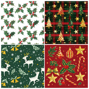 Christmas Elk Decoration Material Paper4