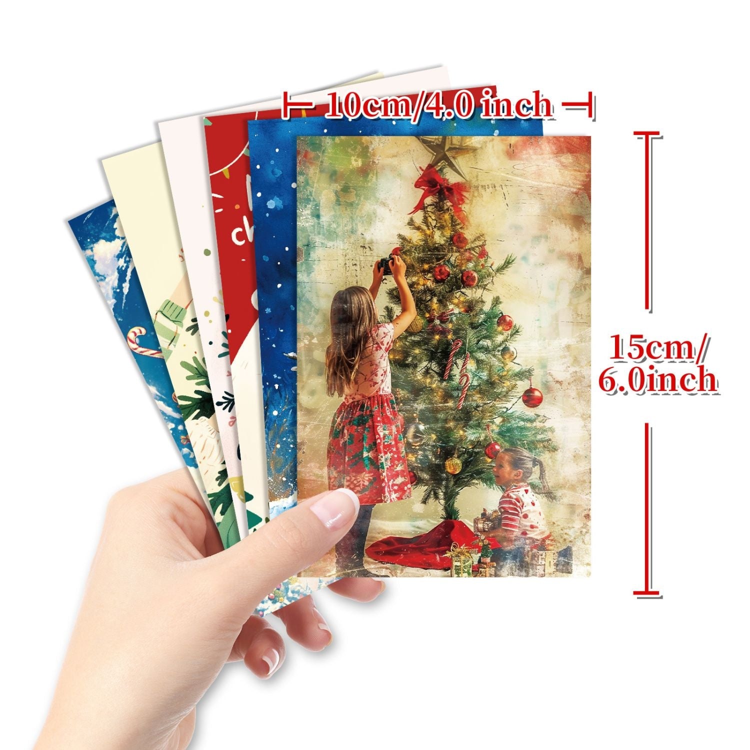 Christmas Eve Decoration Card (50 Pcs)5