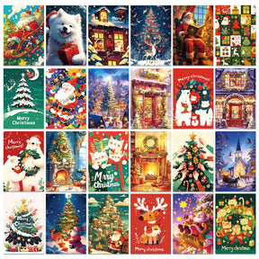 Christmas Eve Decoration Card (50 Pcs)6