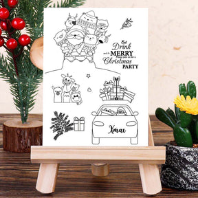 Christmas Gifts and Car Silicone Rubber Stamps