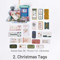 2. Etiquetas de Navidad