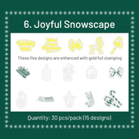 6.Vrolijk Sneeuwlandschap