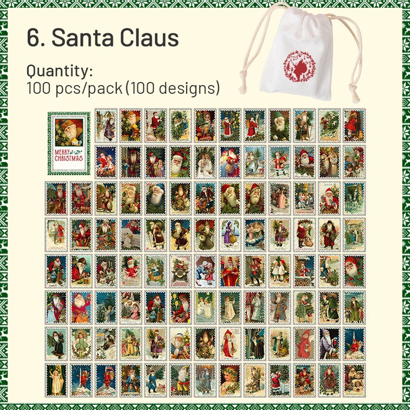 Christmas Material Paper and Gift Cloth Bags sku-6