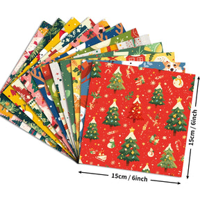 Christmas Retro Material Paper6