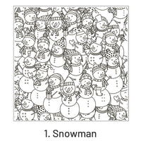 1.Snowman